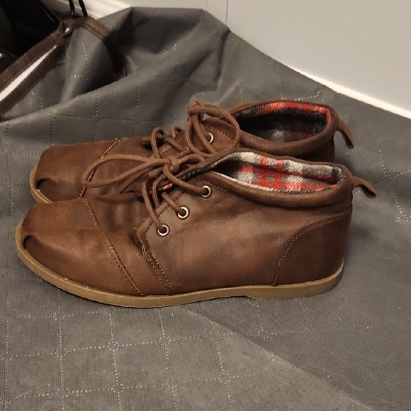 BOBS By Sketchers Brown Chukka Boots for Men Size 9W - Picture 1 of 8